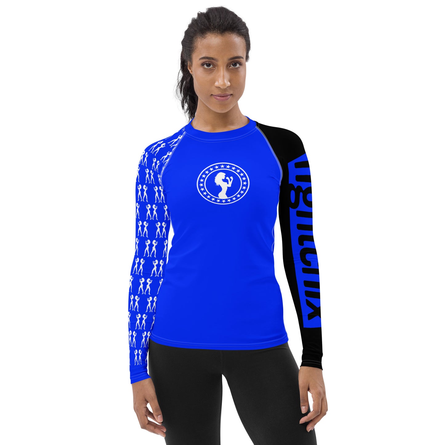 Blue Belt Women's Ranked Rashguard