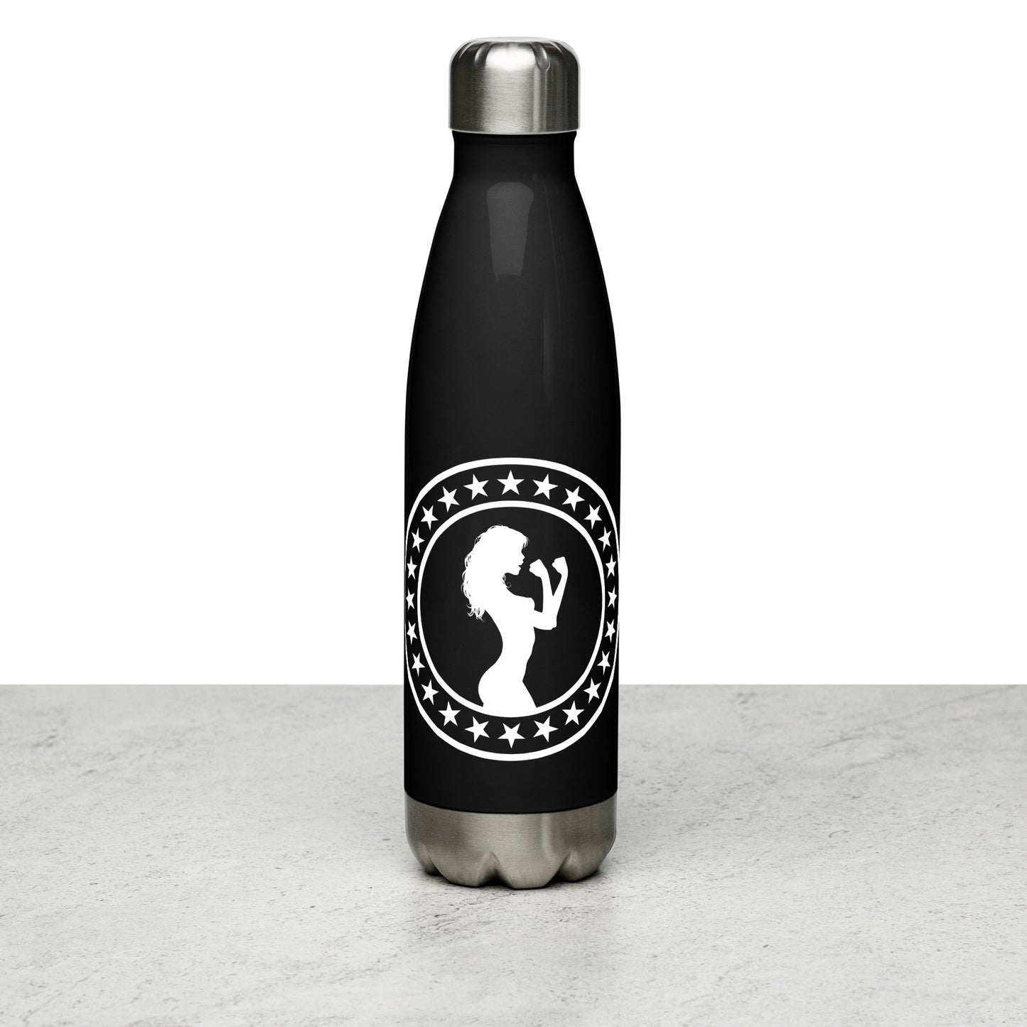 Start Circle Stainless Steel Water Bottle