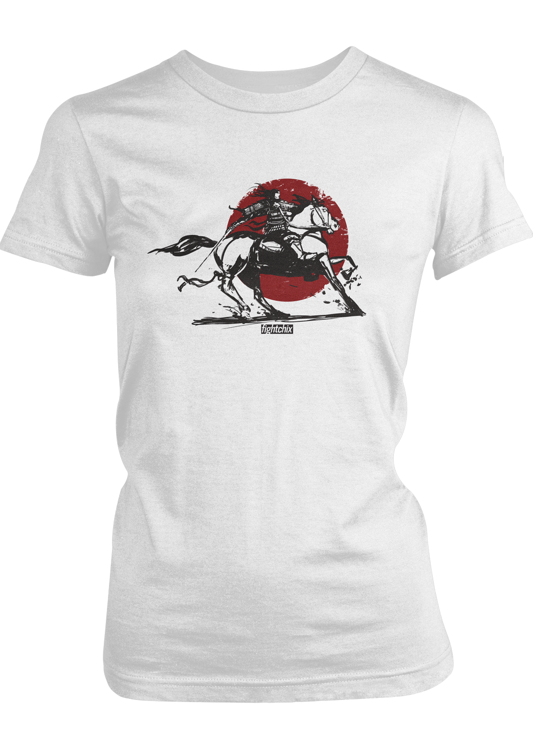 TOMOE GOZEN, HORSEBACK women's t-shirt
