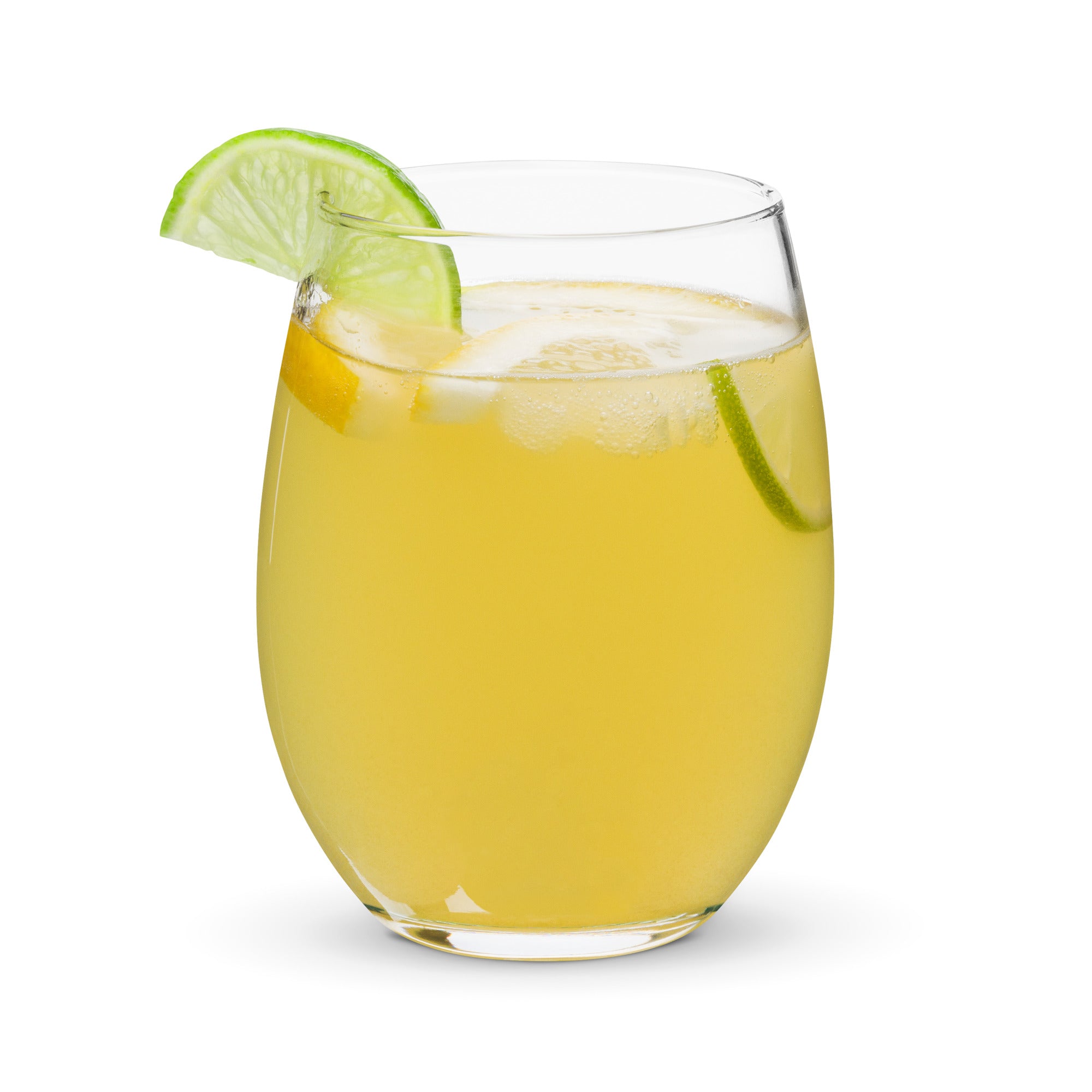 Star Logo Stemless wine glass