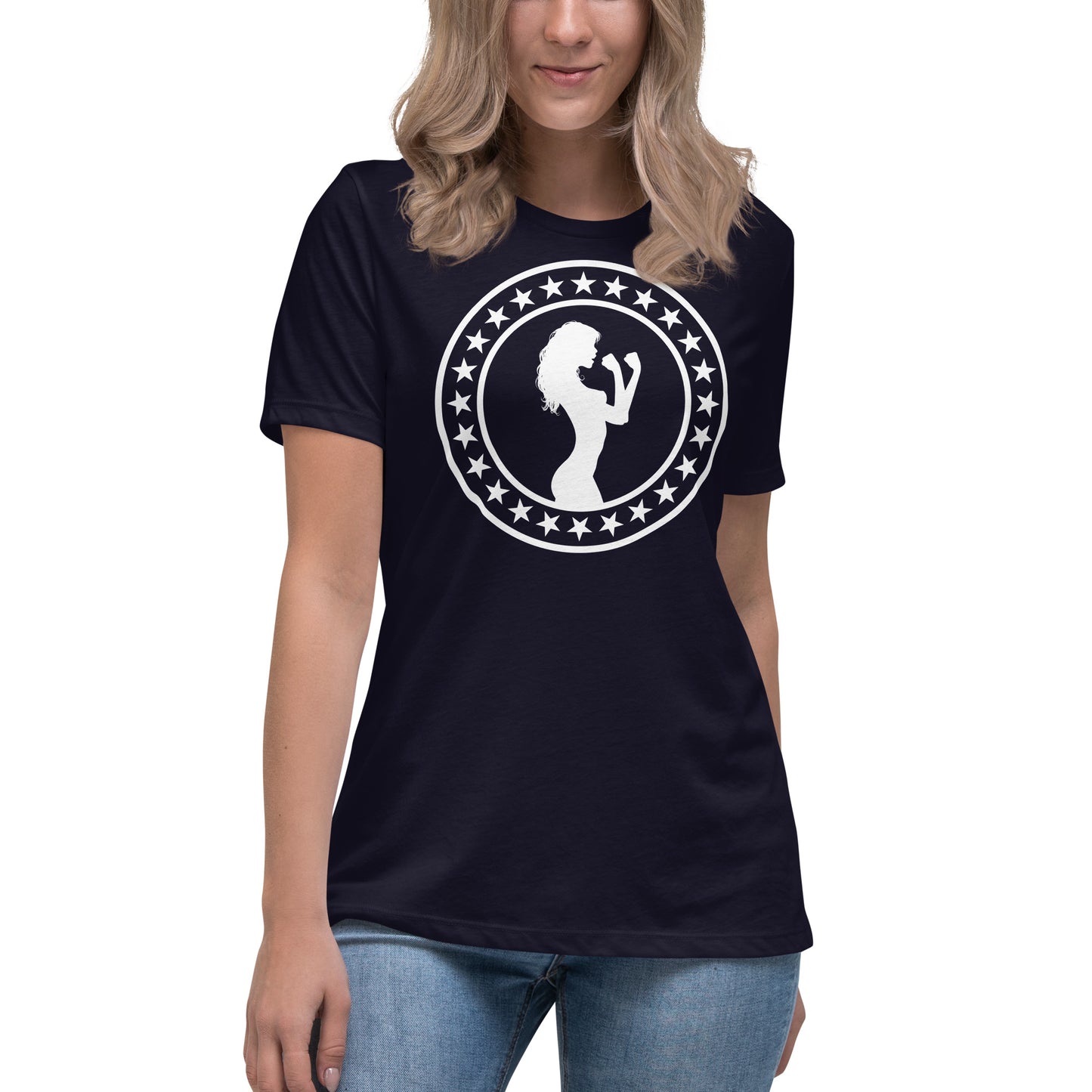 Star Circle Logo - Women's Relaxed T-Shirt
